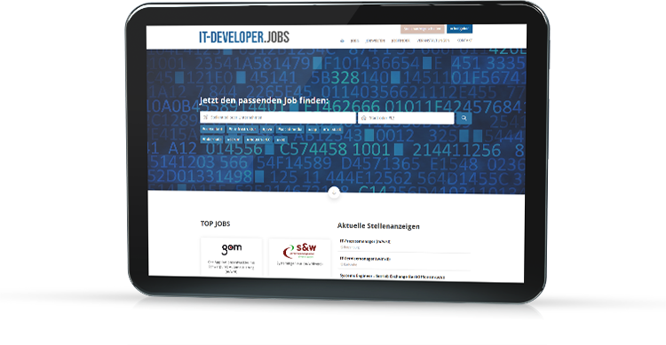 Mediadaten IT-DEVELOPER.JOBS